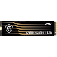 SSD диск MSI Spatium M480 Pro 4TB M.2 NVMe (S78-440R050-P83)