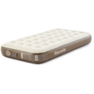 Надувний матрац NATUREHIKE Outdoor Inflatable Sleeping Pad 186x100 Brown (CNH23DZ10001-S)
