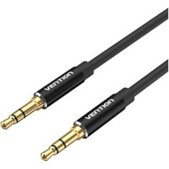 Кабель VENTION 3.5mm Male to Male Audio Cable mini-jack 3.5 мм 2м Black (BAXBH)