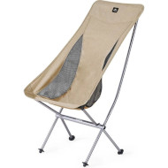 Крісло кемпінгове NATUREHIKE YL06 NH18Y060-Z Outdoor Folding Moon Chair Beige (6927595753538)