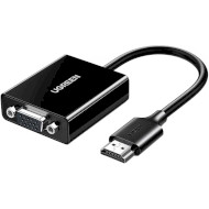 Конвертер відеосигналу UGREEN CM611 Converter with USB-C Power Supply HDMI - VGA Black (90813)