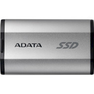 Портативный SSD диск ADATA SD810 4TB USB3.2 Gen2x2 Silver (SD810-4000G-CSG)
