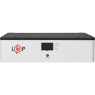 Акумуляторна батарея LOGICPOWER LiFePO4 51.2V - 100Ah LCD для ДБЖ (51.2В, 100Агод) (LP22785)