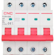 Вимикач автоматичний CNC YCB9-80M 3p+N, 32А, C, 6кА