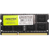 Модуль пам'яті ARKTEK SO-DIMM DDR3 1600MHz 8GB (AKD3S8N1600)