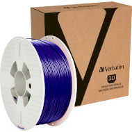 Пластик (філамент) для 3D принтера VERBATIM PETG 1.75mm, 1кг, Blue (55055)