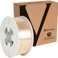 Пластик (філамент) для 3D принтера VERBATIM PETG 1.75mm, 1кг, Clear (55051)