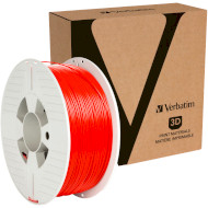 Пластик (филамент) для 3D принтера VERBATIM PETG 1.75mm, 1кг, Red (55053)