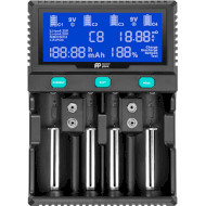 Зарядний пристрій POWERPLANT PP-A4 для акумуляторів AA/AAA