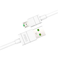 Кабель PZX V107 USB for Micro 1м White