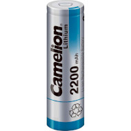 Аккумулятор CAMELION Lithium 18650 2200mAh 3.7V FlatTop (17802200)