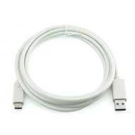 Кабель USB 3.1 AM/Type-C 1м White (S0627)