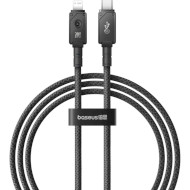 Кабель BASEUS Unbreakable Series Fast Charging Data Cable Type-C to Lightning 20W 1м Cluster Black (P10355803111-00)
