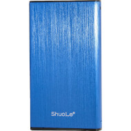 Карман внешний SHUOLE U25K 2.5" SATA to USB 2.0 Blue