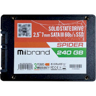 SSD диск WIBRAND Spider 240GB 2.5" SATA Bulk