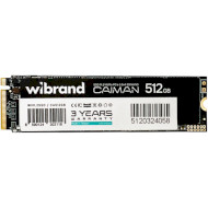SSD диск WIBRAND Caiman 512GB M.2 NVMe (WIM.2SSD/CA512GB)