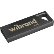 Флэшка WIBRAND Stingray 4GB USB2.0 Gray