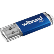 Флэшка WIBRAND Cougar 64GB USB2.0 Blue