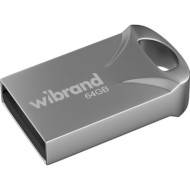 Флэшка WIBRAND Hawk 64GB USB2.0 Silver