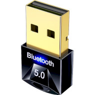 Bluetooth адаптер ESSAGER Mini BT5.0 Adapter Black (EBT50-MN01)