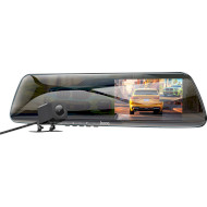 Автомобильный видеорегистратор-зеркало с камерой заднего вида HOCO DV4 Driving Recorder