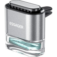 Автомобільний освіжувач повітря ESSAGER Air Outlet Press Type Perfume Bottle Silver