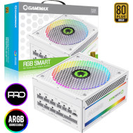 Блок питания 850W GAMEMAX RGB-850 Pro White