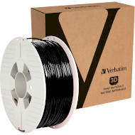 Пластик (филамент) для 3D принтера VERBATIM PETG 2.85mm, 1кг, Black (55060)