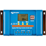 Контроллер заряда VICTRON ENERGY BlueSolar PWM LCD&USB 12/24V 30A (BLUESOLAR PWM-LCD&USB 12/24V-30A)