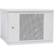 Настенный шкаф 19" IPCOM СН-12U-06-06-ДП-1 (12U, 600x600мм, RAL7035)