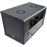 Настенный шкаф 19" ESERVER ES-E635B (6U, 600x350мм, RAL9005)