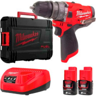 Аккумуляторная дрель-шуруповёрт MILWAUKEE M12 FPDX-202X (4933464136)