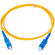 Оптичний патч-корд COR-X SC/UPC-SC/UPC, SM 9/125, 1м Flex, Yellow (OFPC-SC/UPC-SC/UPC-1-FLEX)