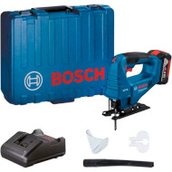 Акумуляторний лобзик BOSCH GST 183-LI Professional + АКБ, ЗП, кейс (0.601.5B7.022)