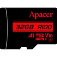 Карта пам'яті APACER microSDHC 32GB UHS-I V10 A1 Class 10 (AP32GMCSH10UB-RA)