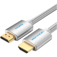 Кабель VENTION HDMI Cable 4K@60Hz HDMI v2.0 2м Silver (AABIH)