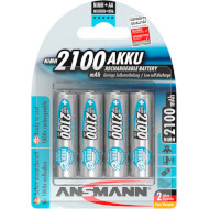 Акумулятор ANSMANN AA 2100mAh maxE 4шт/уп (5035052)