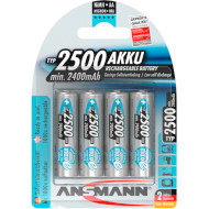 Акумулятор ANSMANN AA 2500mAh maxE 4шт/уп (5035442)