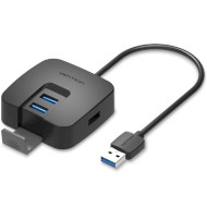 USB-хаб VENTION 5-in-1 USB-C to USB3.0x4/Micro-B Power (CHBBF)