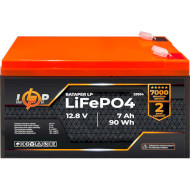 Акумуляторна батарея LOGICPOWER LiFePO4 12.8V - 7Ah (12.8В, 7Агод, BMS) (LP23854)