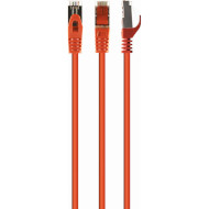 Патч-корд CABLEXPERT SSTP Cat.6a 1м Orange (PP6A-LSZHCU-O-1M)