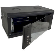 Настінна шафа 19" ESERVER ES-E435B (4U, 600x350мм, RAL9005)