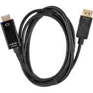 Кабель 4K 60Hz DisplayPort - HDMI 3м Black (S1063)