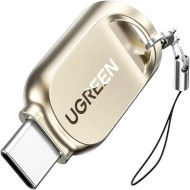 Кардридер UGREEN CM331 USB Type-C 3.0 Card Reader for TF Light Gold (80124)