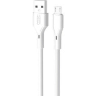 Кабель XO NB230 USB-A to Micro-USB 1м White