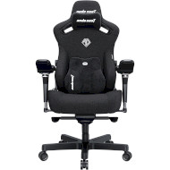 Крісло геймерське ANDA SEAT Kaiser 3 Pro Size XL Black Fabric