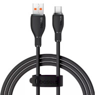 Кабель BASEUS Pudding Series Fast Charging Cable USB to Type-C 100W 1.2м Black (P10355703111-00)