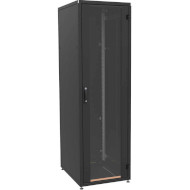 Підлогова шафа 19" ZPAS SZB IT 19" 42U 600x800 (скло) (42U, 600x800мм, RAL9005)