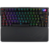 Клавіатура бездротова ASUS ROG Azoth Extreme NX Snow Switch Black (90MP03MA-BKUA01)