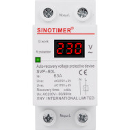 Реле напряжения SINOTIMER SVP-60L-63A